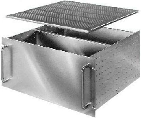 BUD Industries RM-14224 Aluminum Rackmount Chassis, Natural, 19" Width x 8-3/4" Height x 22" Depth in Saudi Arabia