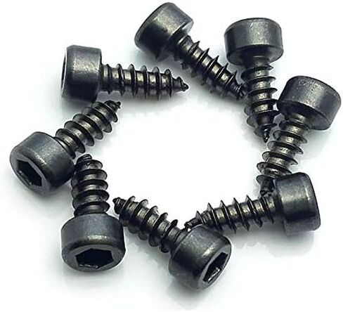 50pcs M3 10mm Alloy Steel Allen Hex Socket Head Cap Self-Tapping Screws in Saudi Arabia