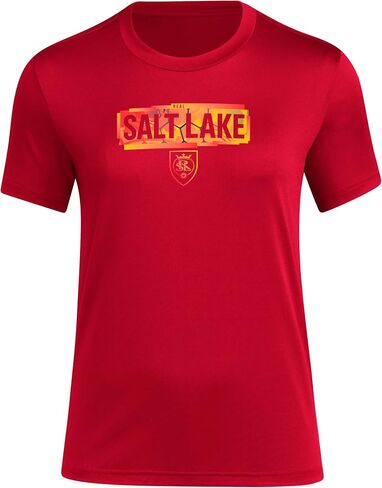 adidas Women's Real Salt Lake Short Sleeve Pre-Game T-Shirt in Saudi Arabia