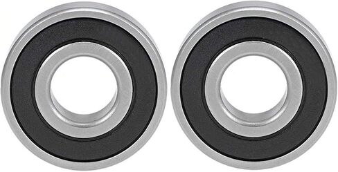 [عبوة من قطعتين] RENGYI 6203-16-2RS محامل كروية ذات أخدود عميق 16 مم تتحمل 40 مم OD 12 مم فولاذ كروم in Kuwait