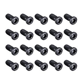 uxcell M4x10mm Torx Screws for Replaces Carbide Insert CNC Lathe Tool 12.9 Grade Carbon Steel 20pcs
