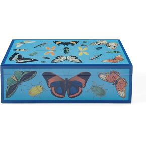 Jonathan Adler Medium Botanist Lacquer Box, Purple