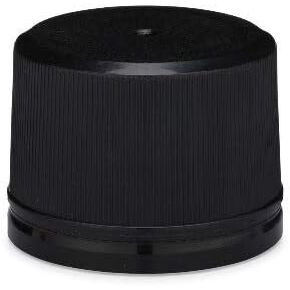 Nakpunar 24 pcs 18TE Black Tamper Evident Replacement Lids, Caps 18-KERR Made in the USA (18TE, Black)