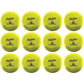 Rawlings | Line-Drive Weighted Training Ball | Baseball | 15oz. | 12-Pack