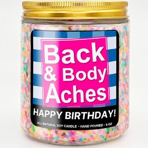 Funny Happy Birthday Candle, Birthday Gifts for Women Men, Gifts for Her and Him, Unique 30th 40th 50th 60th 70th Birthday Candles Gift Ideas