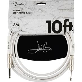 Juanes 10' Instrument Cable, Luna White