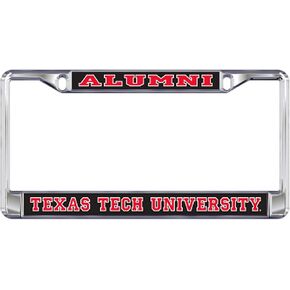 Texas Tech Red Raiders License Plate Frame Alumni