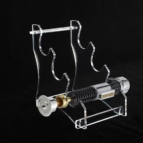 KAFENDA Lightsaber Holder Acrylic Lightsaber Stand Display Stand Lightsaber Stand Three Levels Stand (Clear)