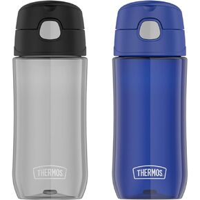 THERMOS FUNTAINER 16 Ounce Plastic Hydration Bottle with Spout, Princess