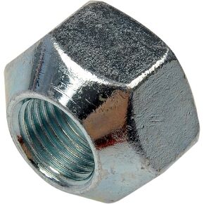 Wheel Nut 9/16-18 Standard - 1 In. Hex, 11/16 In. Length