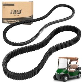 10L0L Upgrade Golf Cart Clutch Drive & Starter Belts Kit for EZGO RXV 2008-up & TXT 2009-up with 13HP 400cc Kawasaki Engines, OEM# 606136, 606138