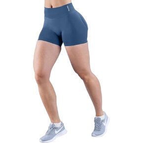 Impulse Collection Compression Impact Shorts Women Hidden Scrunch Workout Seamless Squat Proof Short