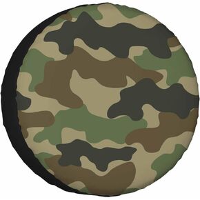 The White Horse Gallops Spare Tire Cover Running Hard Wheel Covers for RV Tires Camper Tire Case Protectors for Trailer Rv SUV Truck Travel Trailer 15 in