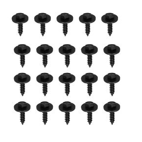 7119916949 07119916949 2020005 Hex Head Sheet Metal Screw, 20pcs Hex Head Sheet Metal Screw Replacement for Various Fairing