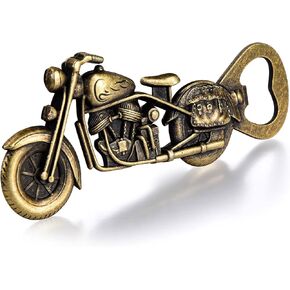 Unique Motorcycle Beer Gifts for Men, Vintage Motorcycle Bottle Opener, Fathers Day Gift Christmas Gift Biker Gift for Him Dad Husband Grandpa