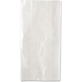 1000 Count LDPE Clear Poly Bags - Food Storage, Restaurant Prep, To Go Bags, Candy, Hardware, or Merchandise Use - 4"x2"x8"