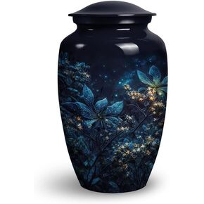 YATSKIA Blooming Fairy Flowers Urn Keepsake for Adult Human Ashes - Cremation Urn Human Ashes - Mini Baby Urns - Small Cremation Keepsake - Mini Urn for Human Ashes Adult Female & Male (Size - 3inch)