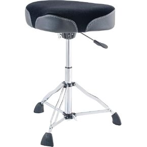 Dixon Premium Hydraulic Wide 19" Moto Throne Black Cloth