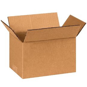 PARTNERS BRAND 8x5x4 Corrugated Boxes, Small, 8L x 5W x 4H, Pack of 25 | Shipping, Packaging, Moving, Storage Box for Home or Business, Strong Wholesale Bulk Boxes