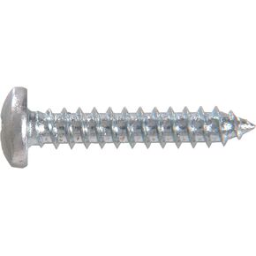 70805 6-Inch x 1-1/4-Inch Pan Head Square Drive Sheet Metal Screw, 100-Pack, 1.25 inches, zinc