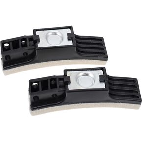 LIOOBO 2 Pcs Bike Brake Pads Exercise Bike Brake Pads Felt Spinning Bike Brake Pads Blocks for Fitness Bike Cycle Brake Replacement Black