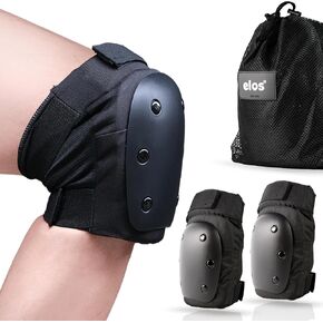 Protective Gear Set: Knee Pads, Wrist Guards, Elbow Pads - Comfortable & Adjustable for Adults & Kids, Ideal for Skating, Biking, Scooter, Rollerblade & More