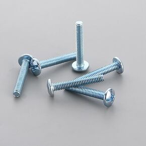 #8-32 X 1-1/2"(1LB / 116PC) Machine Screw, Knob/Pull Phillips Machine Screws Imperial 8/32 Truss Head Phillips Machine Screws, Cabinet Door and Drawer Screws by Sinyiol (#8-32 X 1-1/2")