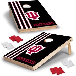 Wild Sports 2' x 3' Solid Wood Cornhole Set with Direct Print HD Team Graphics – Great Gift for Any NCAA Fan! Bean Bag Toss Family Outdoor Games in Kuwait