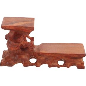 Chinese style display stand buddha statue wood base figurine display risers oriental vase stand square risers for display jade statue stand base vase base furniture rack wooden cup
