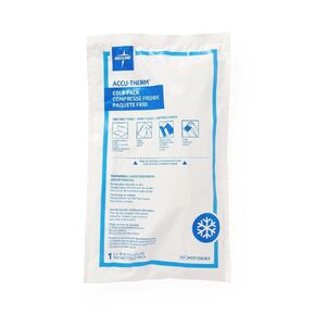 Medline Accu-Therm Heavyweight Jr. Instant Cold Pack, Non-Insulated, 6x10 Inch, Single Use, Case of 24