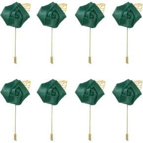MECCANIXITY Groom Boutonnieres Rose Boutonnieres Pin, for Wedding