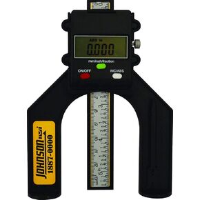 Johnson Level & Tool 1887-0000 Digital Depth Gauge, Black, 1 Gauge