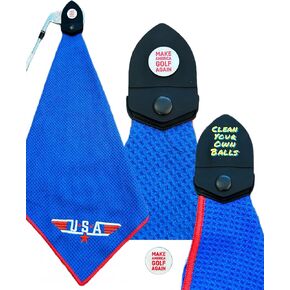 Magnetic Golf Towel-USA