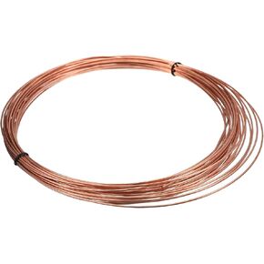 uxcell 99.9% Soft Copper Wire(14 Gauge, 49 FT), 0.63 Pound Spool Pure Copper Wire for Jewelry Making, Craft, Decorations in Saudi Arabia