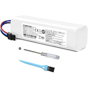 P2008-4S2P-MMBK Battery Replacement for Dreame D10s L10s D9 Pro D10 L10 D10 Plus D9 Max RL55L L10 Pro RLS5-BL0 RLS5-WH0 D9 L10 Pro Plus Z10 Pro F9 RVS5-WH0 W10 Pro W10 Vacuum Cleaner 14.4V 6800mAh