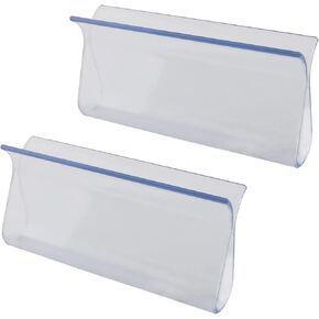 Roller Shade Hardware Hem Grip 2PCS Roller Blind Sunshade Lifting Clip, Hem Handle Lever, R Type Lifting Clamp, Pull Shade Grips for Window Blinds Rolling Curtain Accessories Clear