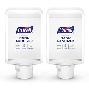 PURELL Advanced Hand Sanitizer Foam, Clean Scent, 1200 mL Refill for PURELL ES10 Automatic Hand Sanitizer Dispenser (Pack of 2) – 8353-02