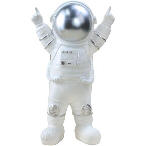 Colias Wing Astronaut Statues Sculpture Figurine Ornament Home Arts and Crafts Desktop Accessories Tabletop Decoration-Stand