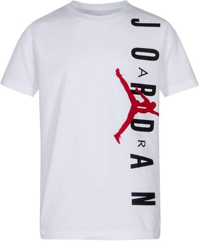 Nike Air Jordan Boys' 8-20 Jumpman Cotton T-Shirt (White 23, Large) in Saudi Arabia