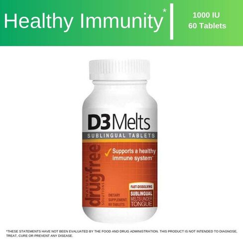 Vitamin D3 60 Fast Melt Tabs in Saudi Arabia