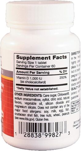 Vitamin D3 60 Fast Melt Tabs in Saudi Arabia