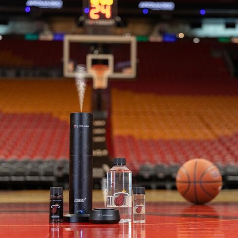 Aroma360 | Heat Elite (Cashmere & Dark Rose) Oil Blend | Miami Heat Edition Essential Diffuser Oil | Aromatherapy Scent Diffuser Oil | Italian Mandarin, Peach Blossom and Patchouli 1.7 fl oz, 50 mL in Saudi Arabia