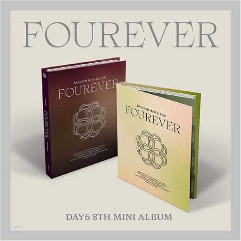 DAY6 FOUREVER 8th Mini Album Contents+Photocard+etc+Tracking Day SIX D6 (Standard Light Green Version) in Saudi Arabia