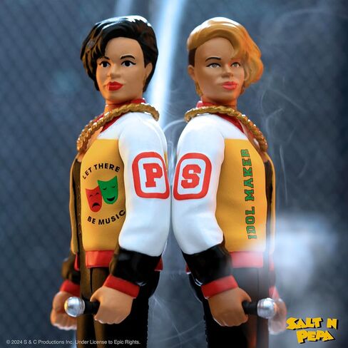 Super7 Salt-n-Pepa ReAction Figures - Salt-n-Pepa (2-Pack) Action Figure in Saudi Arabia