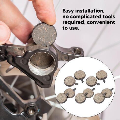 5 أزواج من وسادات فرامل القرص البديلة من الراتنج شبه المعدني للدراجة الجبلية 28 مم in Kuwait