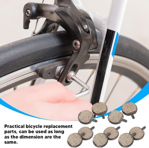 5 أزواج من وسادات فرامل القرص البديلة من الراتنج شبه المعدني للدراجة الجبلية 28 مم in Kuwait