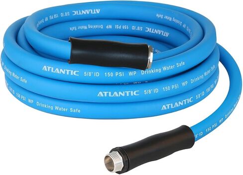 Atlantic Premium RV Drinking Water Hose 15 feet: Lightweight, Lead, BPA, Phthalate-Free, and PVC-Free. in Saudi Arabia