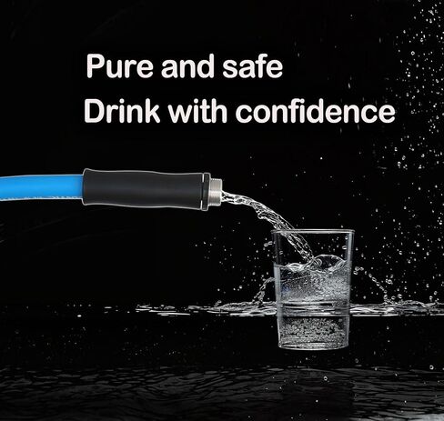 Atlantic Premium RV Drinking Water Hose 15 feet: Lightweight, Lead, BPA, Phthalate-Free, and PVC-Free. in Saudi Arabia