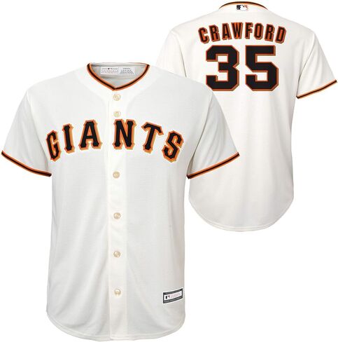 Brandon Crawford San Francisco Giants MLB Kids 4-7 White Home Player Jersey in Saudi Arabia
