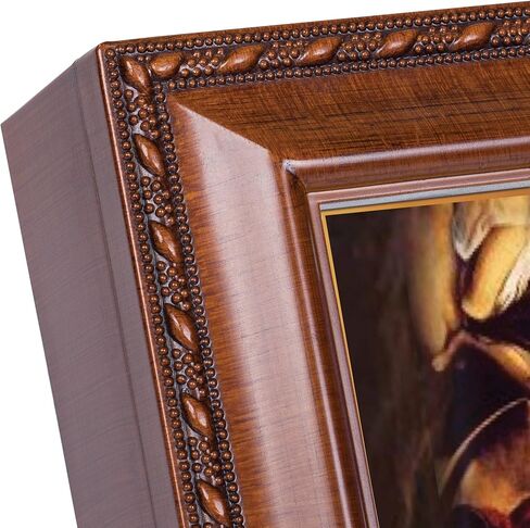 Cottage Garden Mary Undoer of Knots Wood Finish Jewelry Music Box Plays Ave Maria in Saudi Arabia
